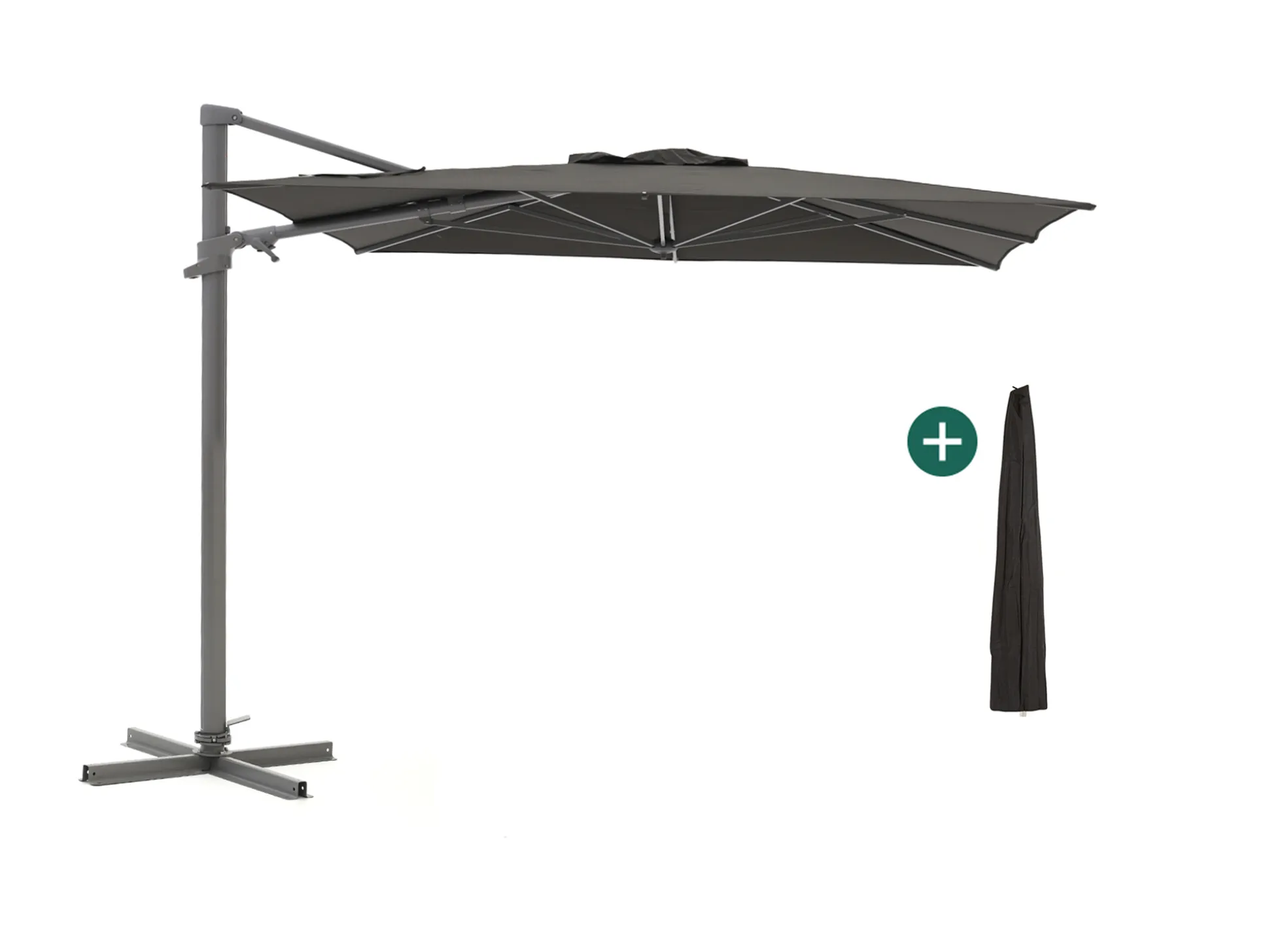 Shadowline Francisco zweefparasol 260x260cm