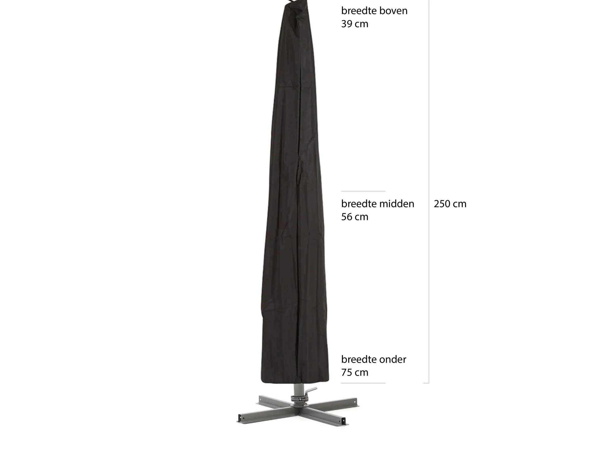 Shadowline Francisco zweefparasol ø 330cm