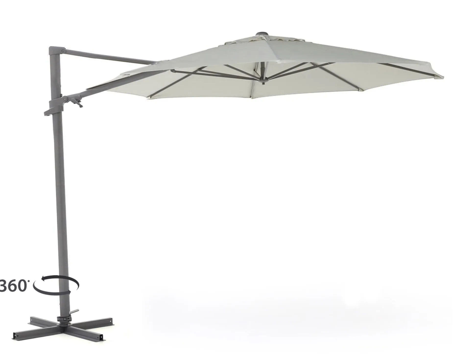Shadowline Francisco zweefparasol ø 330cm