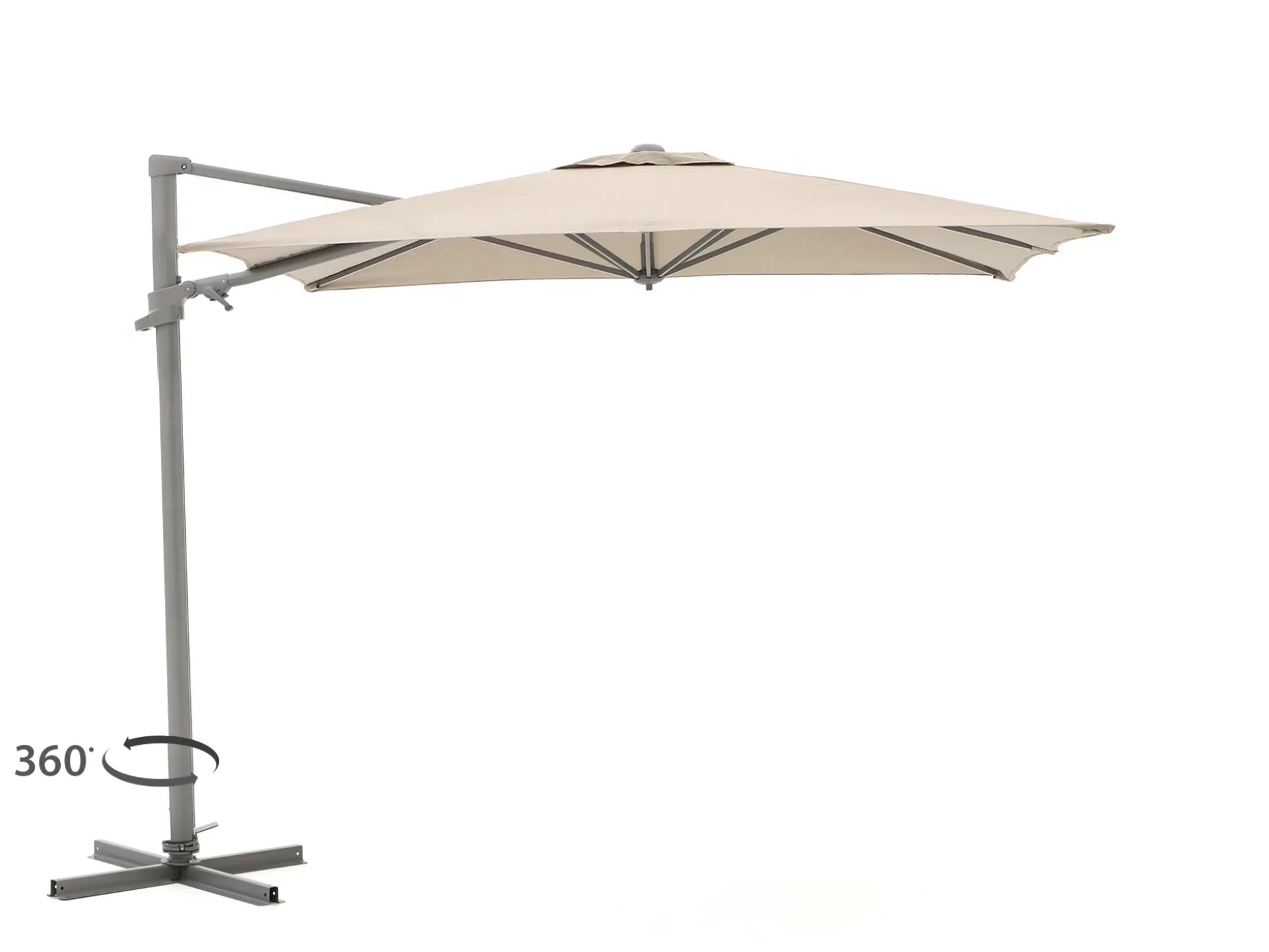 Shadowline Francisco zweefparasol 260x260cm