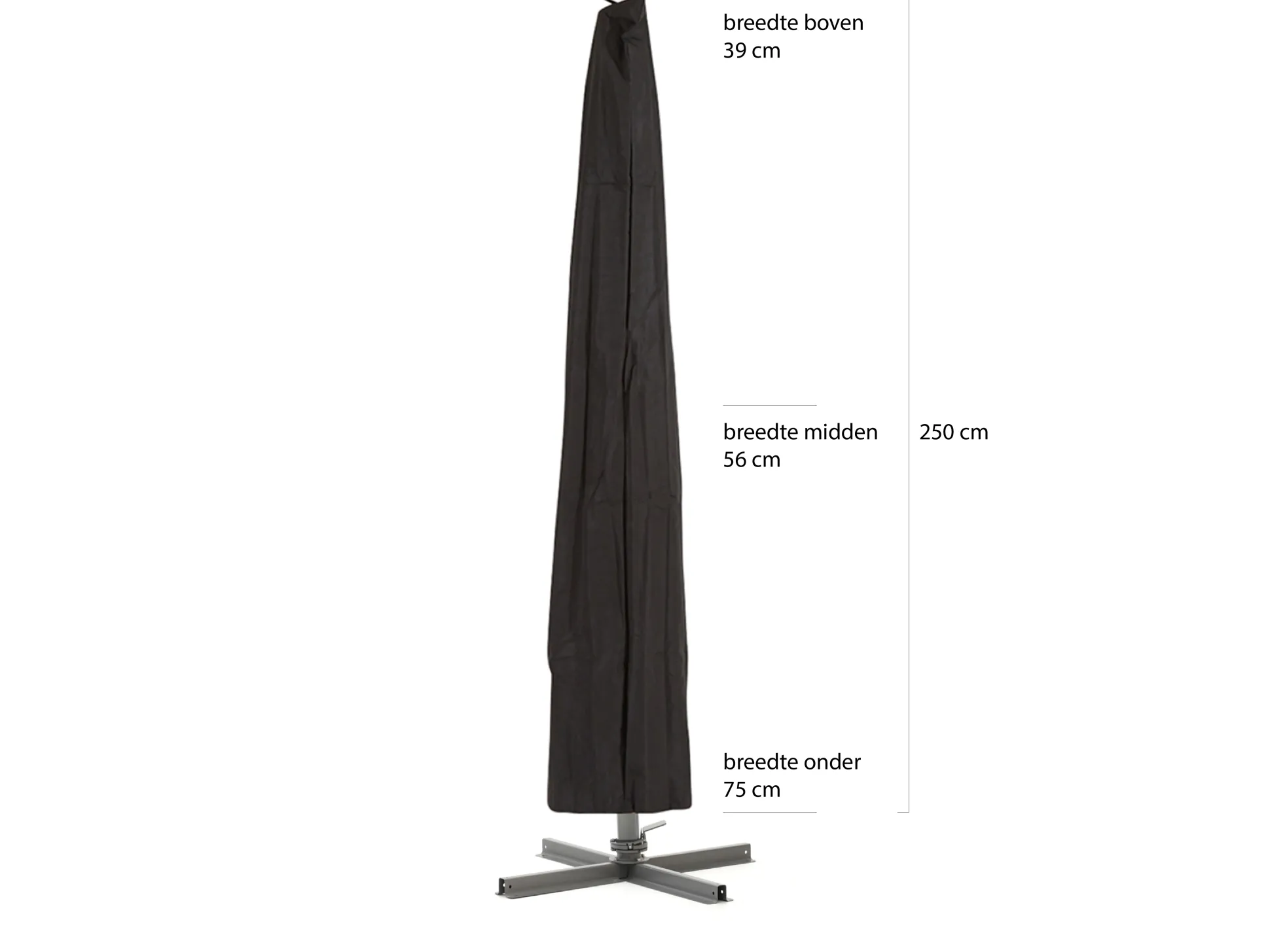 Shadowline Francisco zweefparasol ø330cm