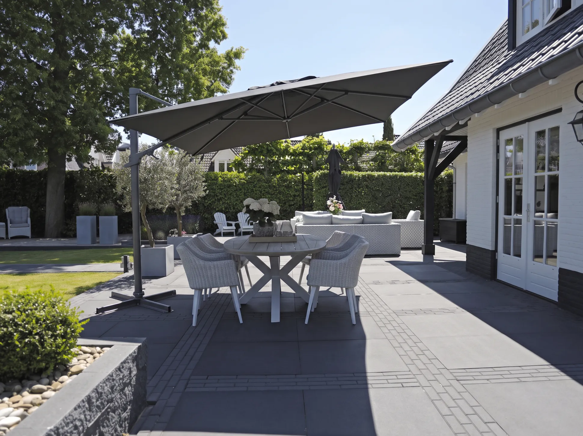 Shadowline Francisco zweefparasol 300x300cm