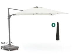 Shadowline Francisco zweefparasol 300x300cm