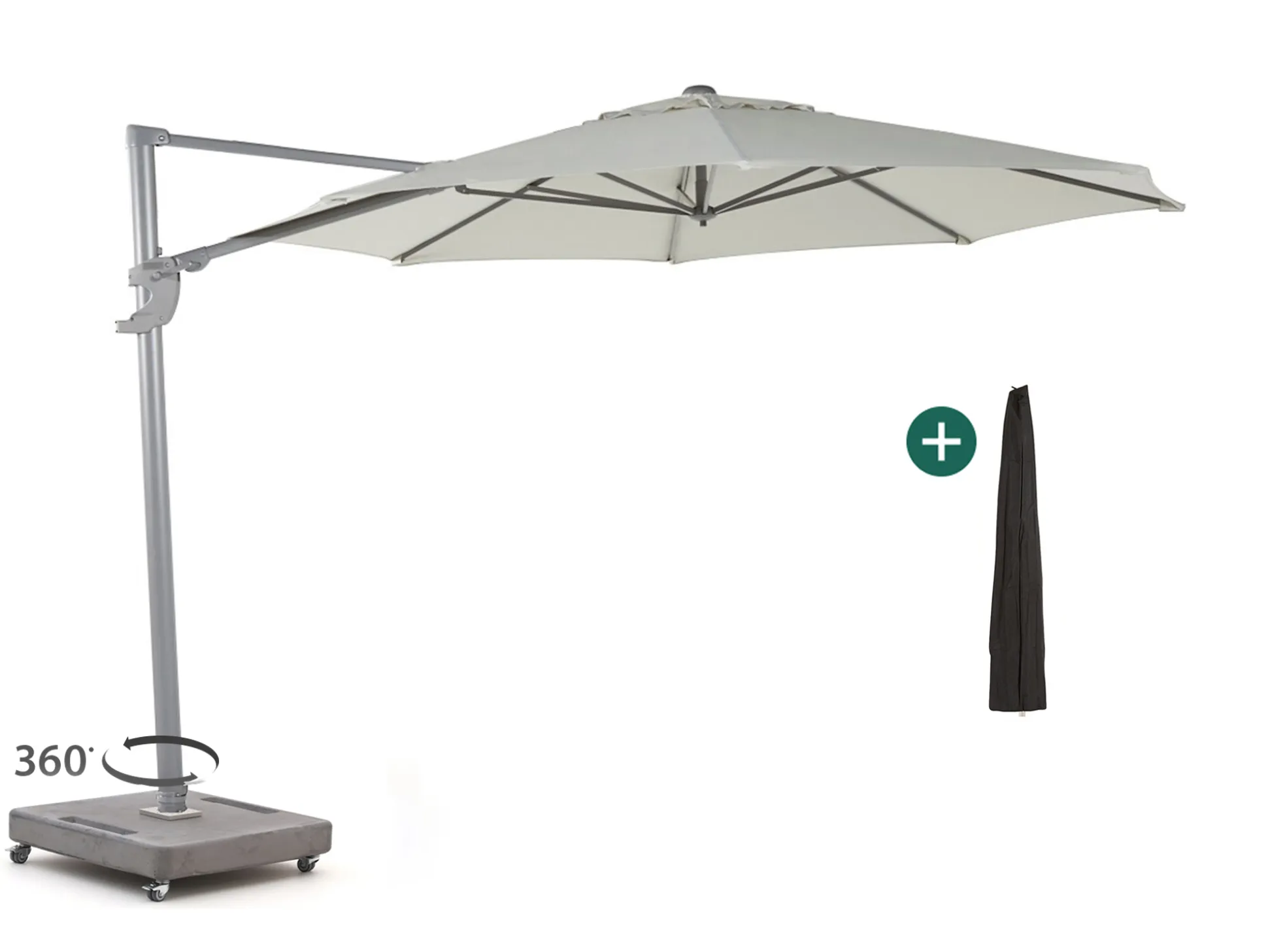 Shadowline Francisco zweefparasol ø330cm