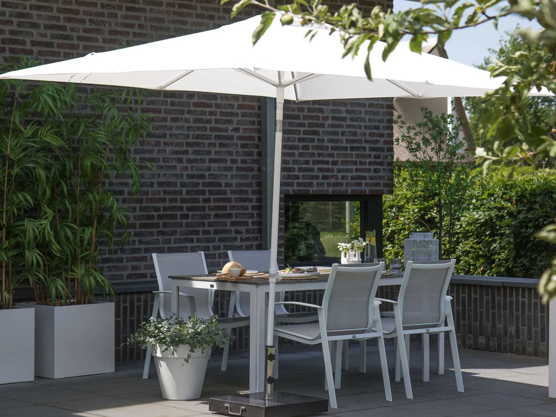 Shadowline Havana parasolvoet 50kg op wiel