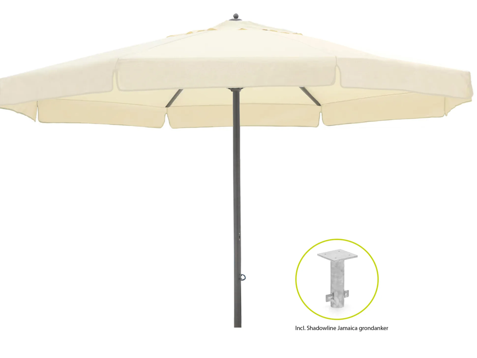 Shadowline Java parasol ø 500cm