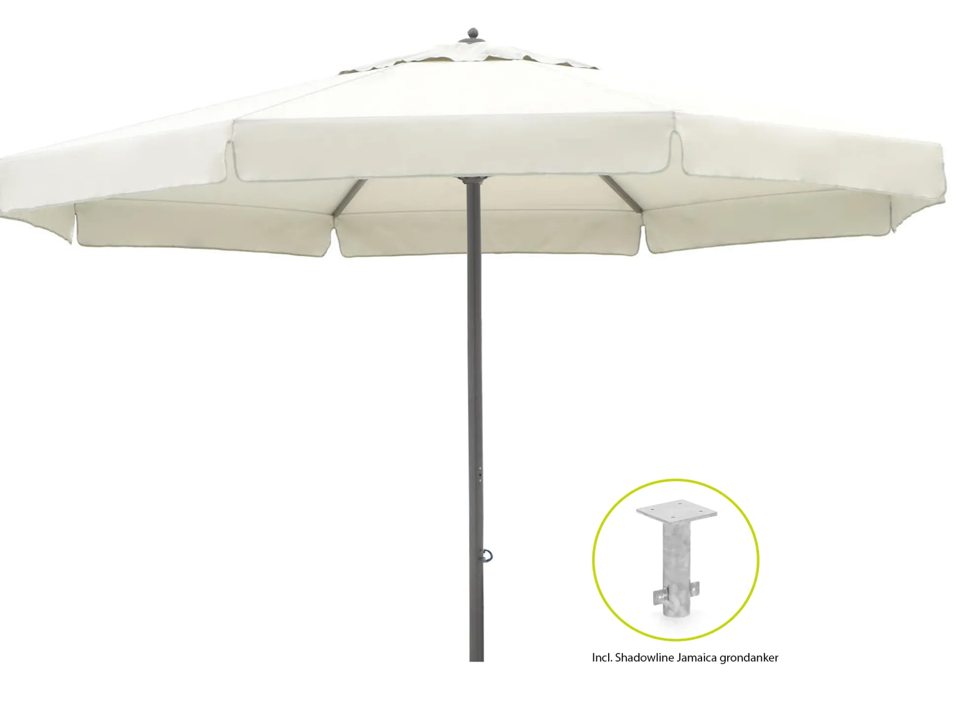 Shadowline Java parasol ø 500cm