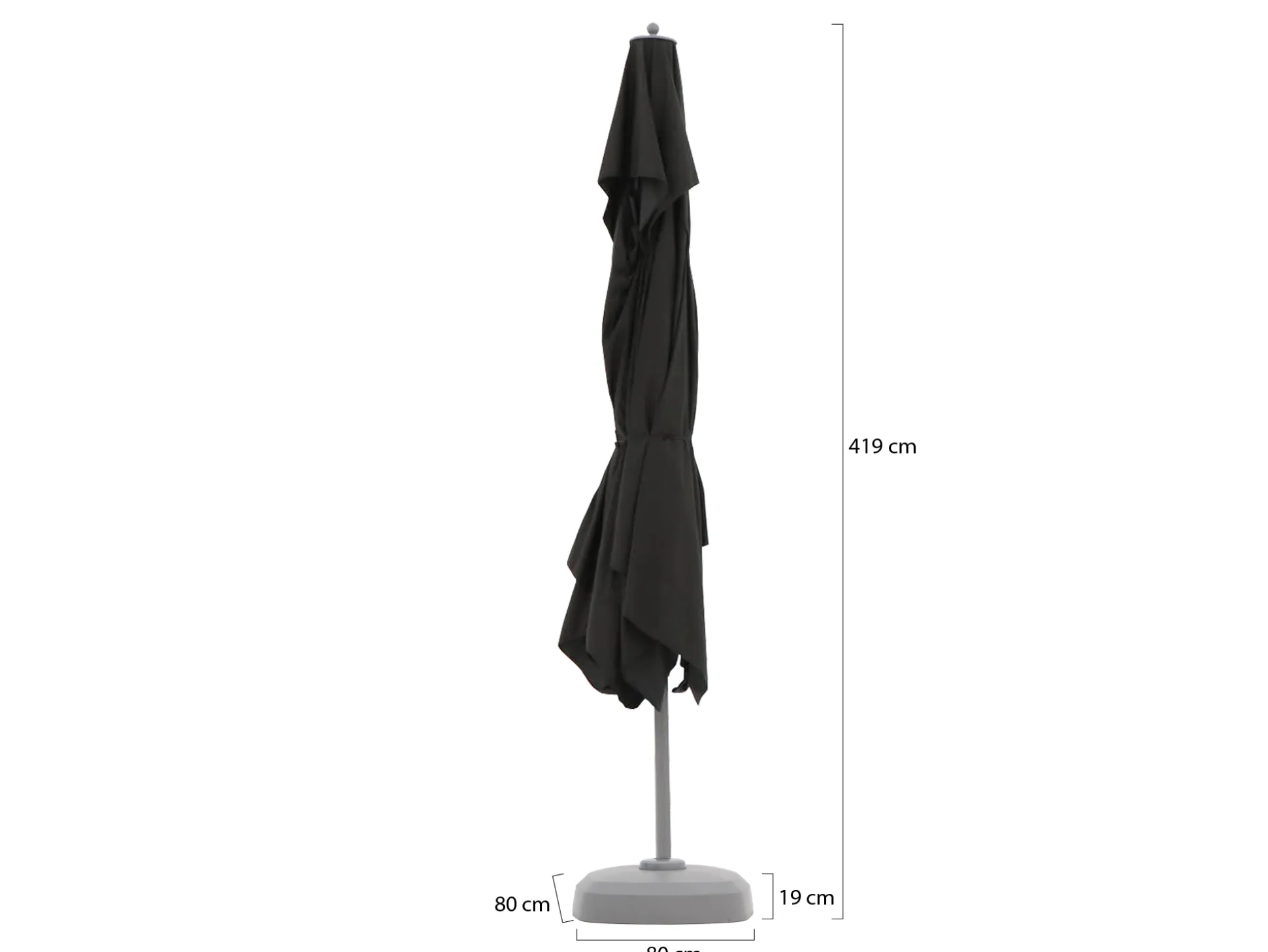 Shadowline Java parasol 450x450cm