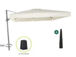 Shadowline Miami zweefparasol 300x300cm