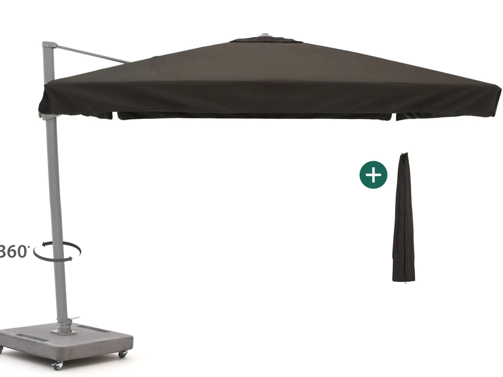 Shadowline Miami zweefparasol 300x300cm
