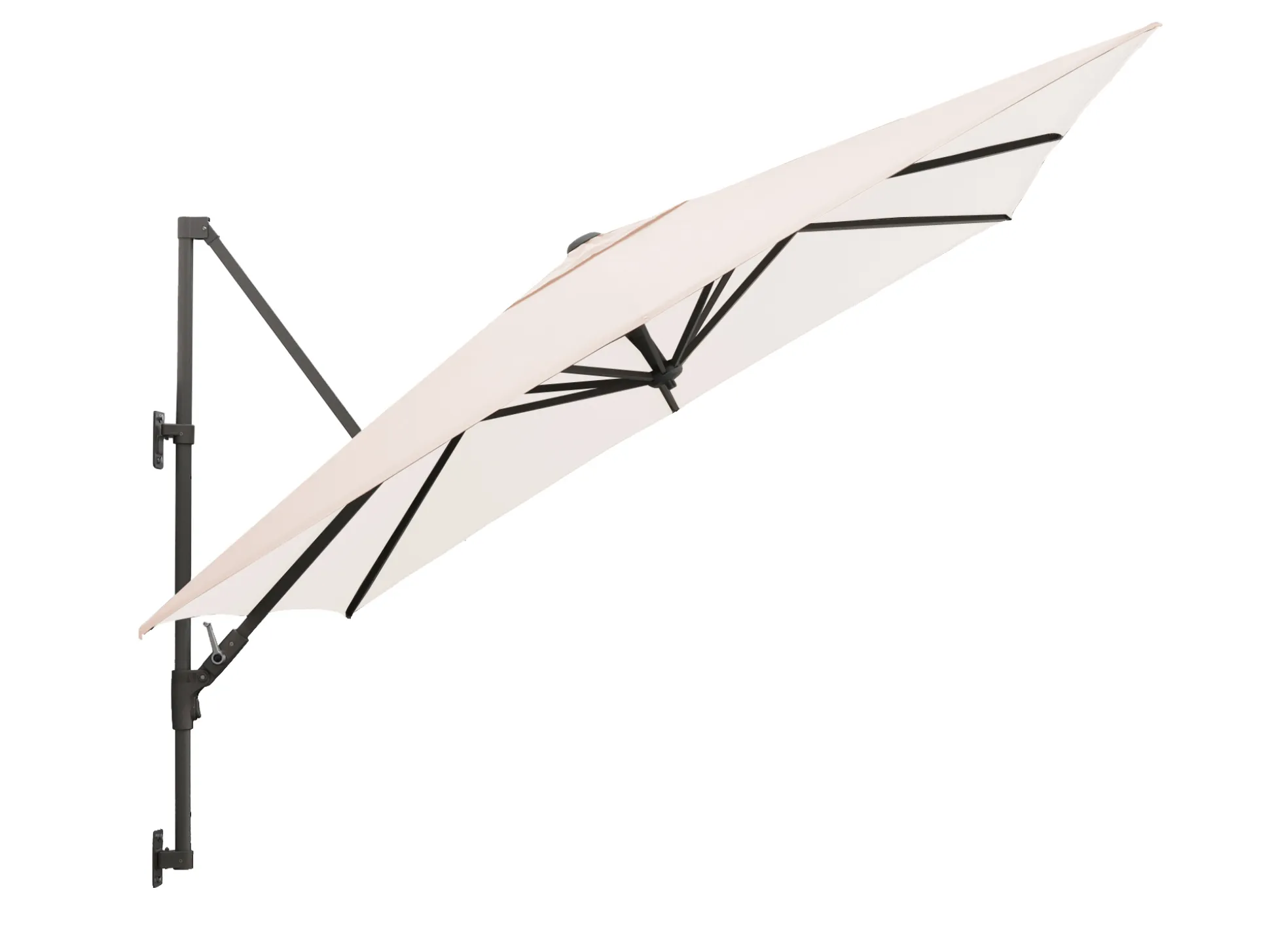 Shadowline muurparasol 250x250cm