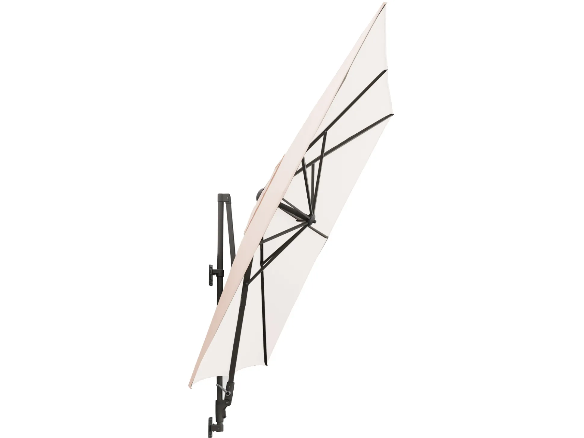 Shadowline muurparasol 250x250cm
