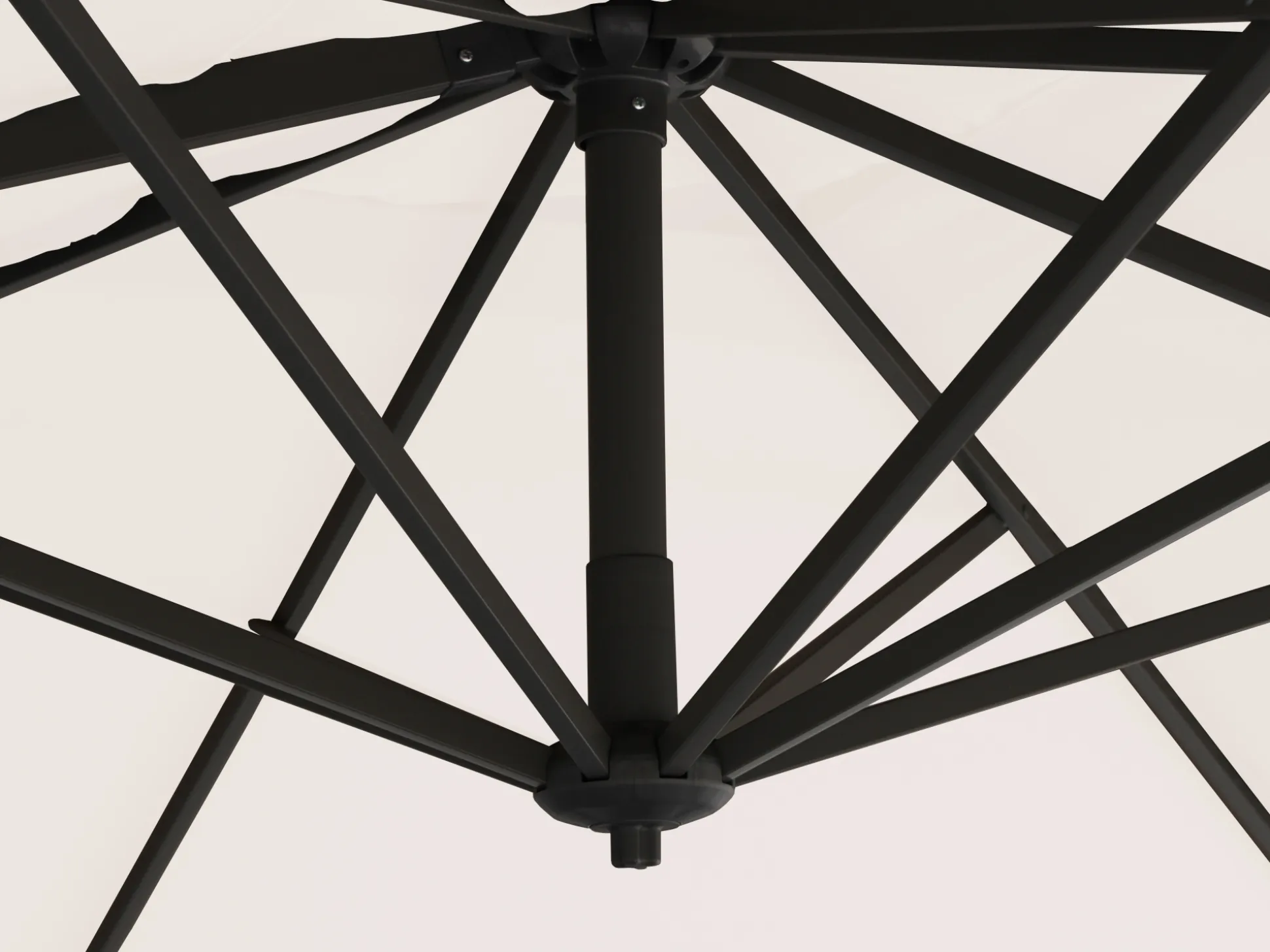 Shadowline muurparasol 250x250cm