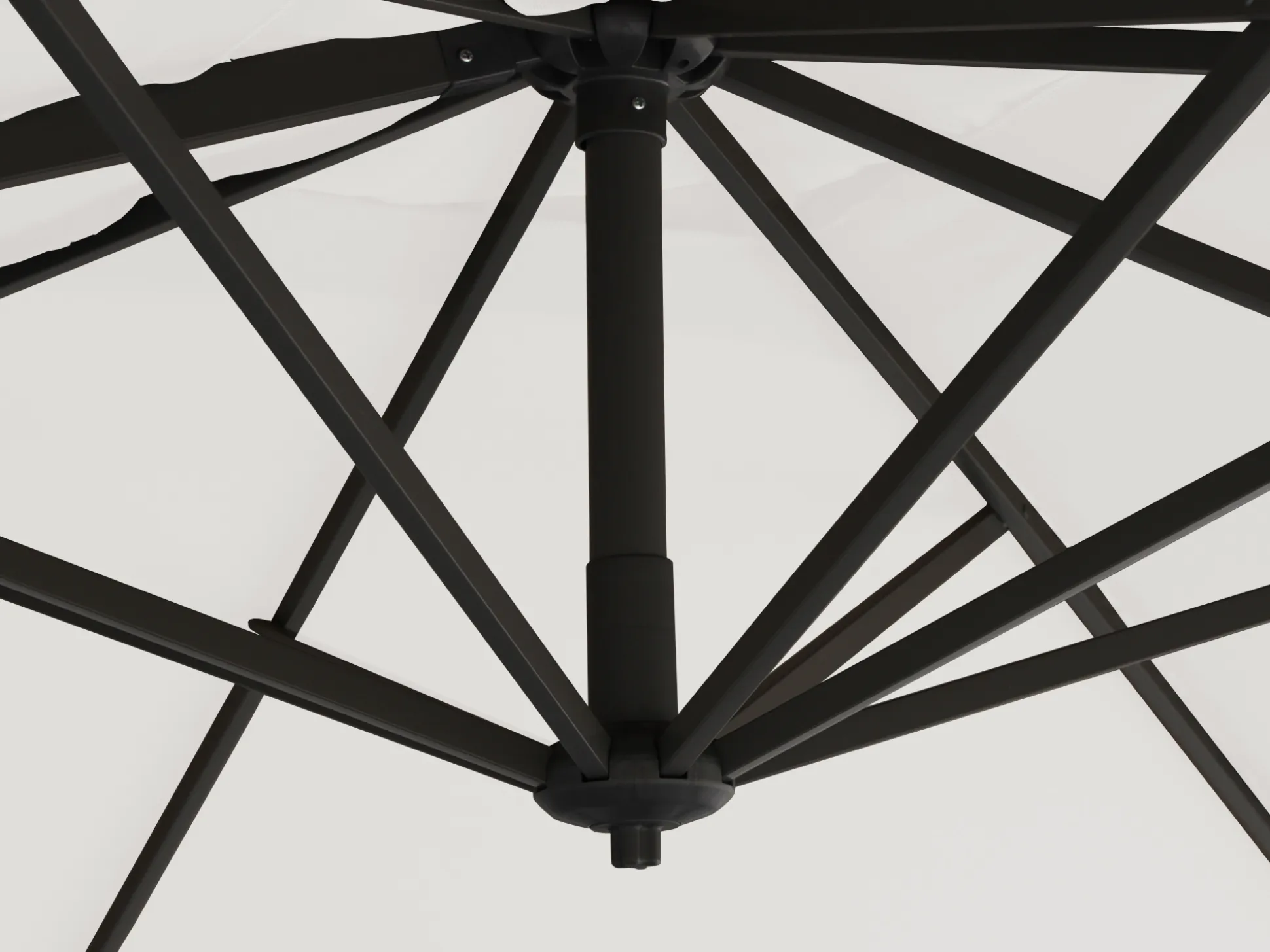 Shadowline muurparasol 250x250cm