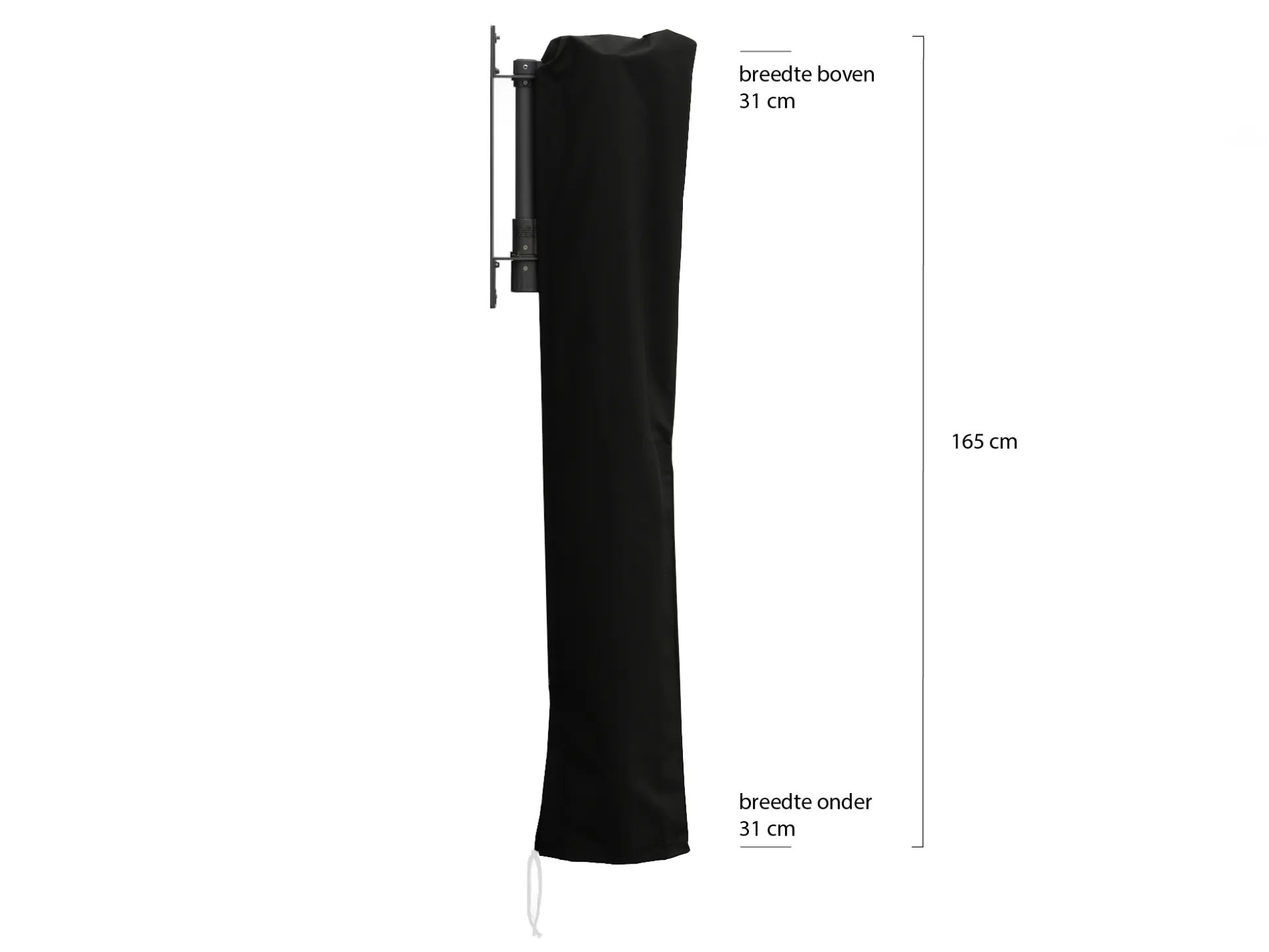 Shadowline Parasol beschermhoes muurparasol 200x200cm
