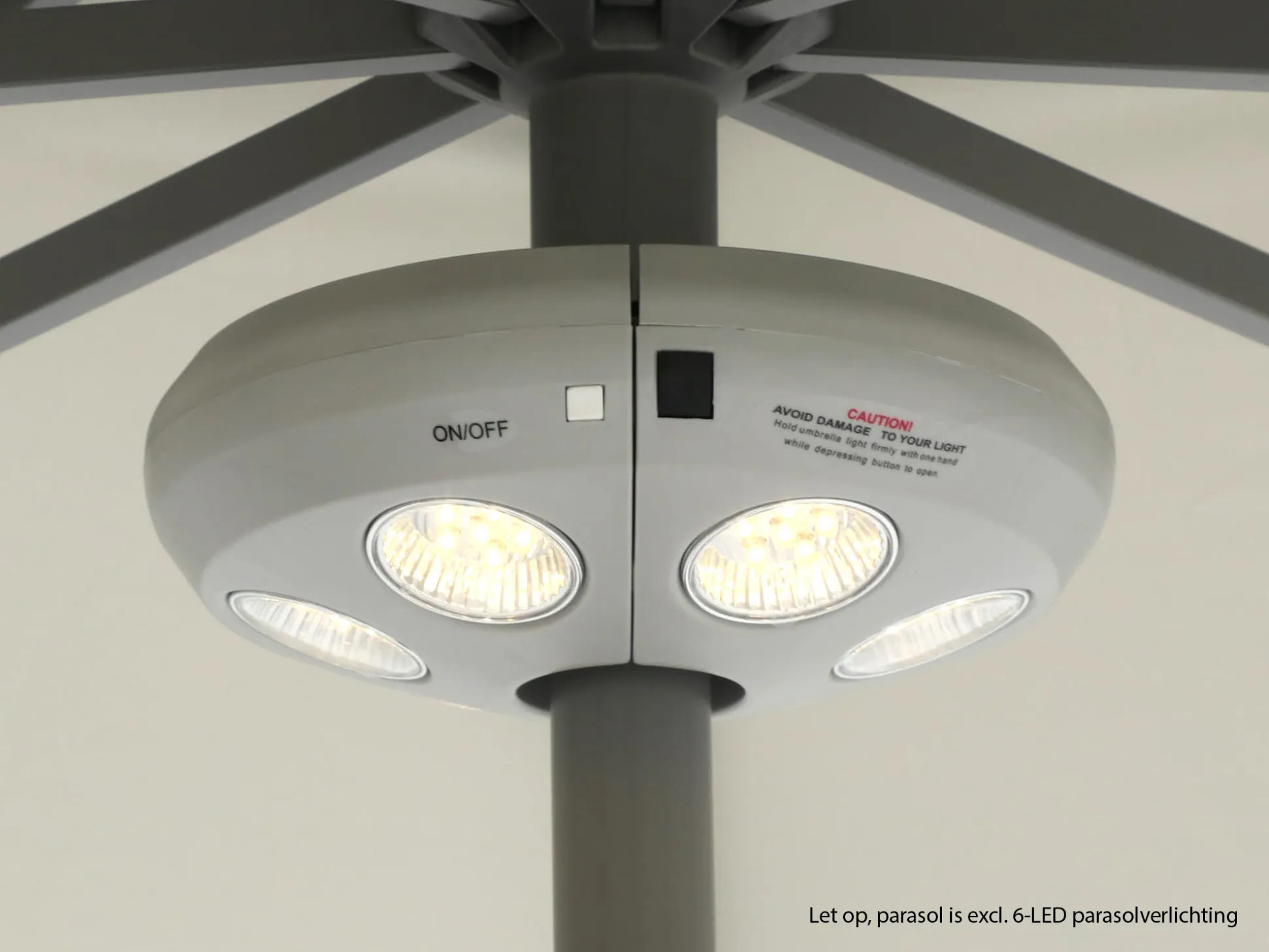 Shadowline Push-up parasol ø 250cm