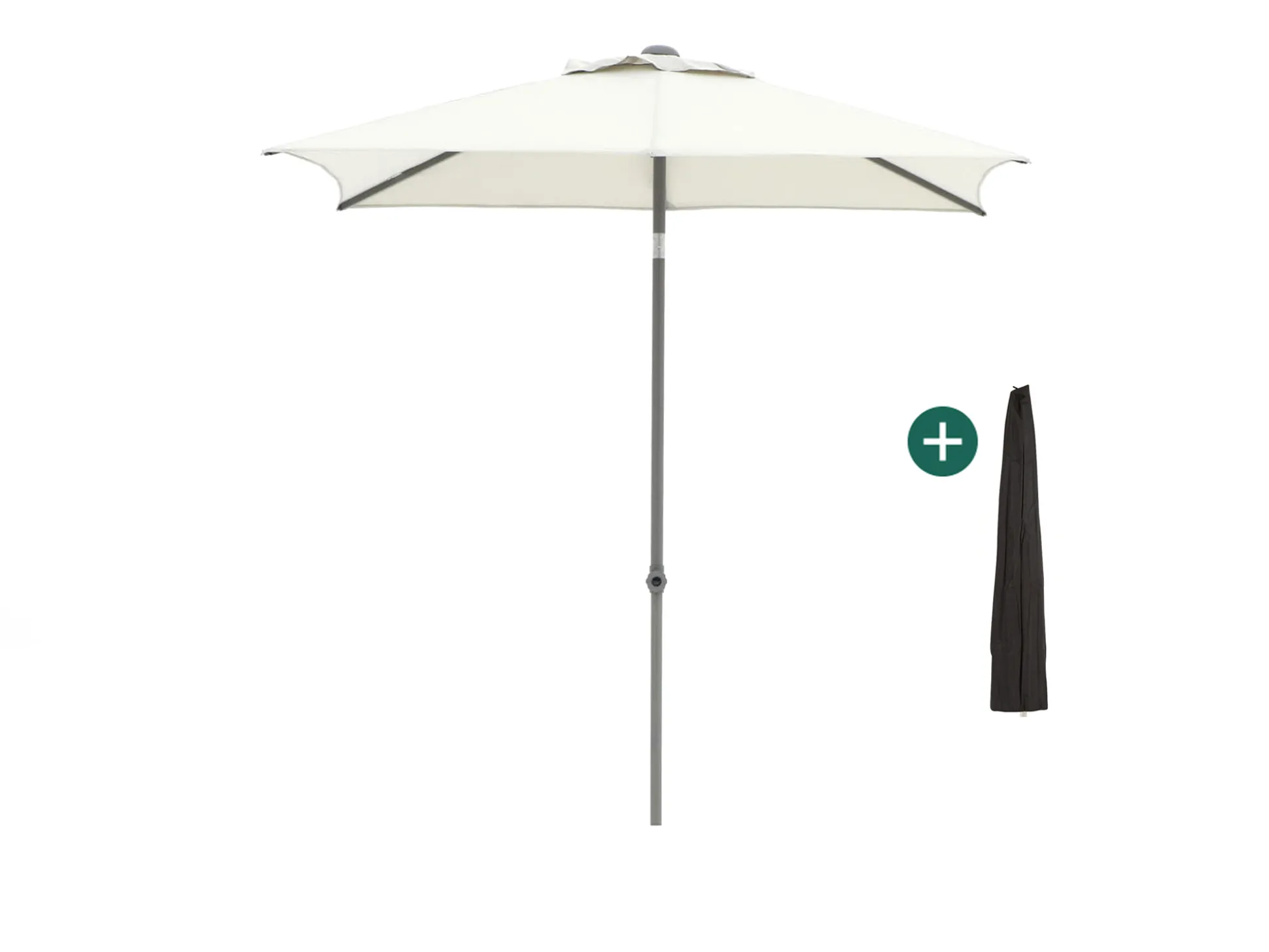 Shadowline Push-up parasol 210x150cm