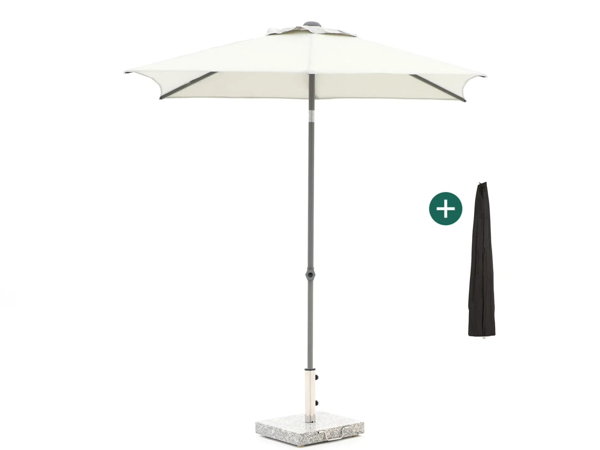 Shadowline Push-up parasol 210x150cm