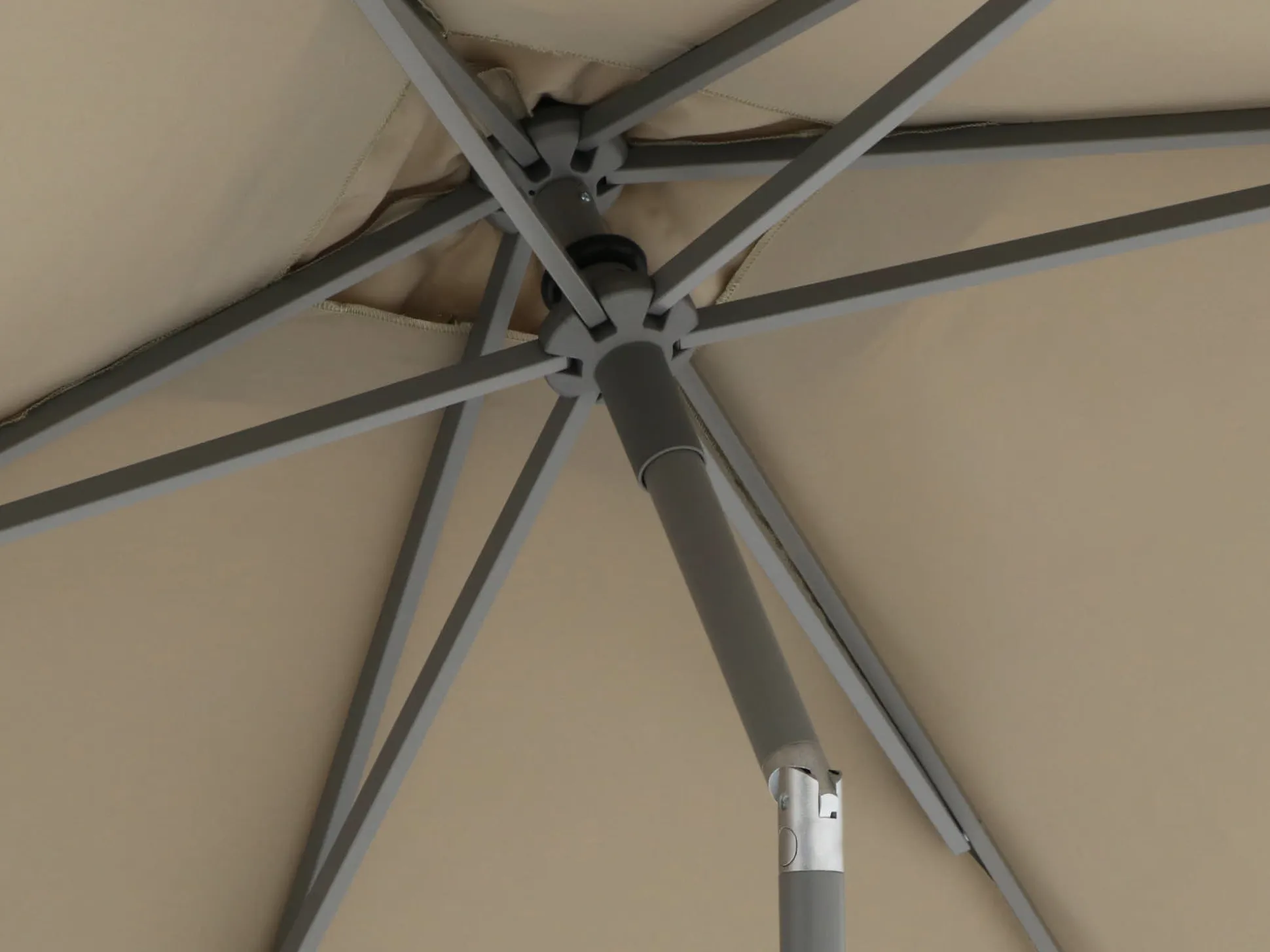 Shadowline Push-up parasol 210x150cm