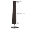 Shadowline Push-up parasol 210x150cm