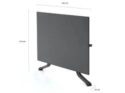 Sieger Vivodur klaptafel 165x95x73cm