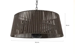 Sunred Bright Artix Corda hangende terrasverwarmer 1800 Watt