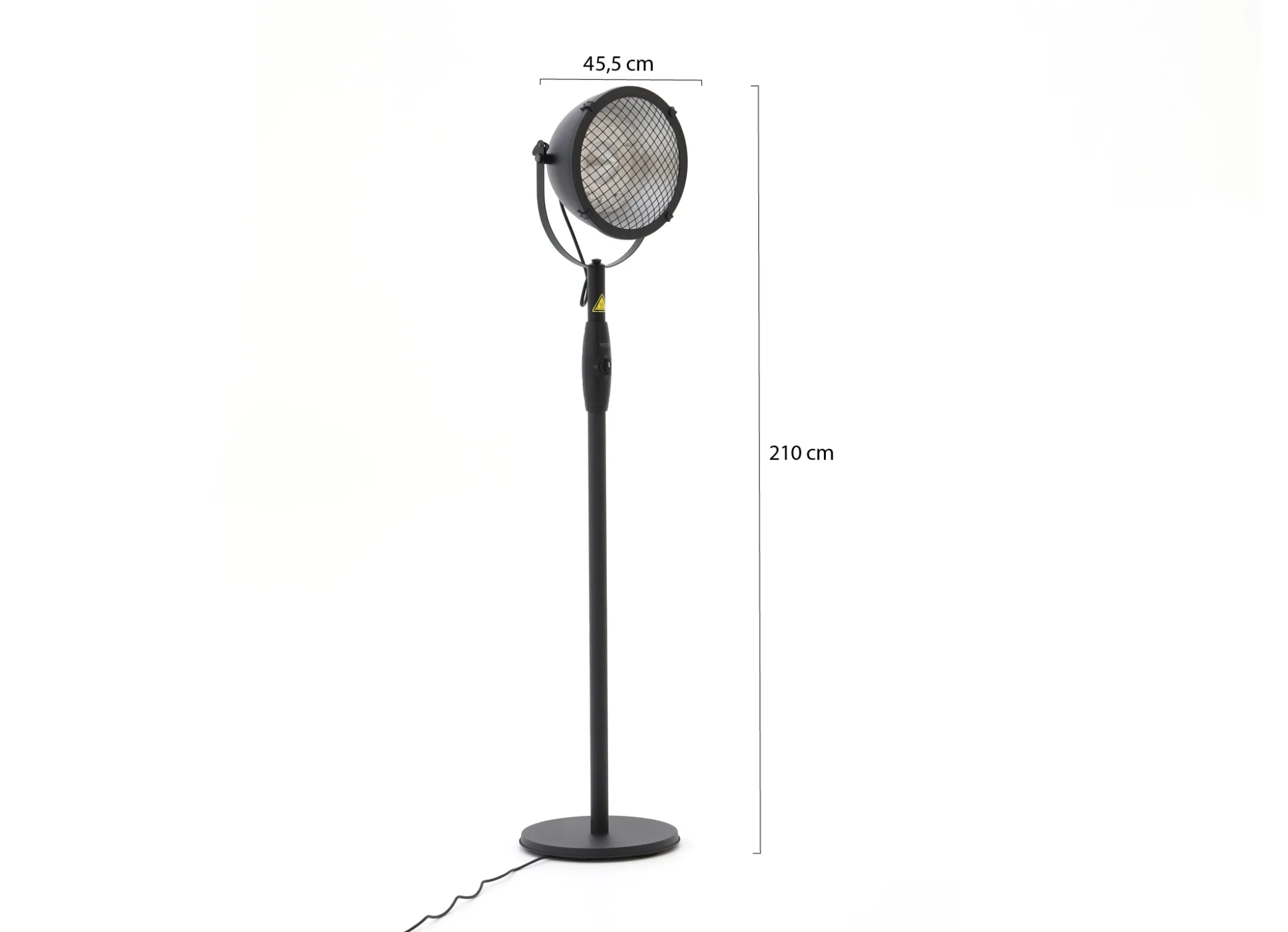 Sunred Bright Indus II staande terrasverwarmer 2100 Watt