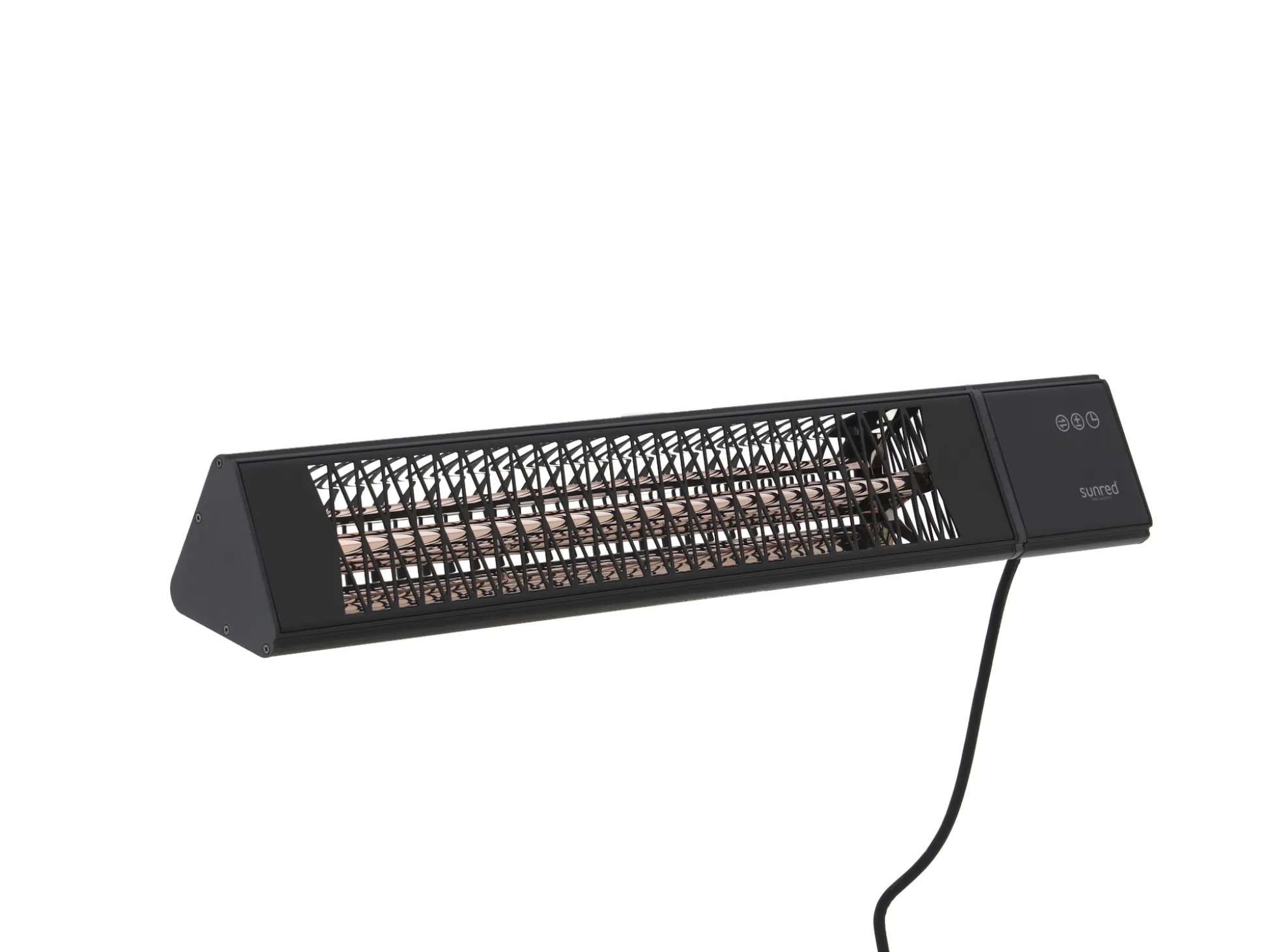 Sunred Dark Smart muur terrasverwarmer triangel 2500 Watt