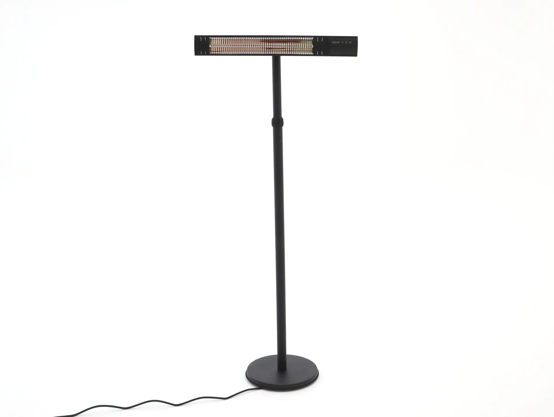 Sunred Dark staande terrasverwarmer 2500 Watt
