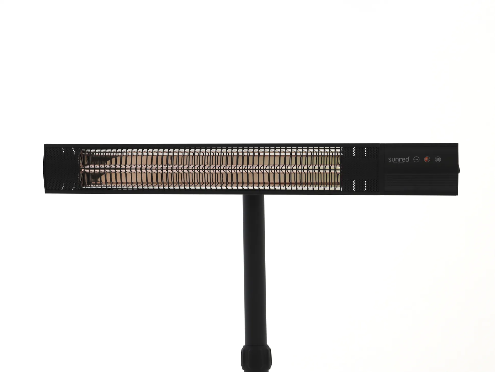 Sunred Dark staande terrasverwarmer 2500 Watt