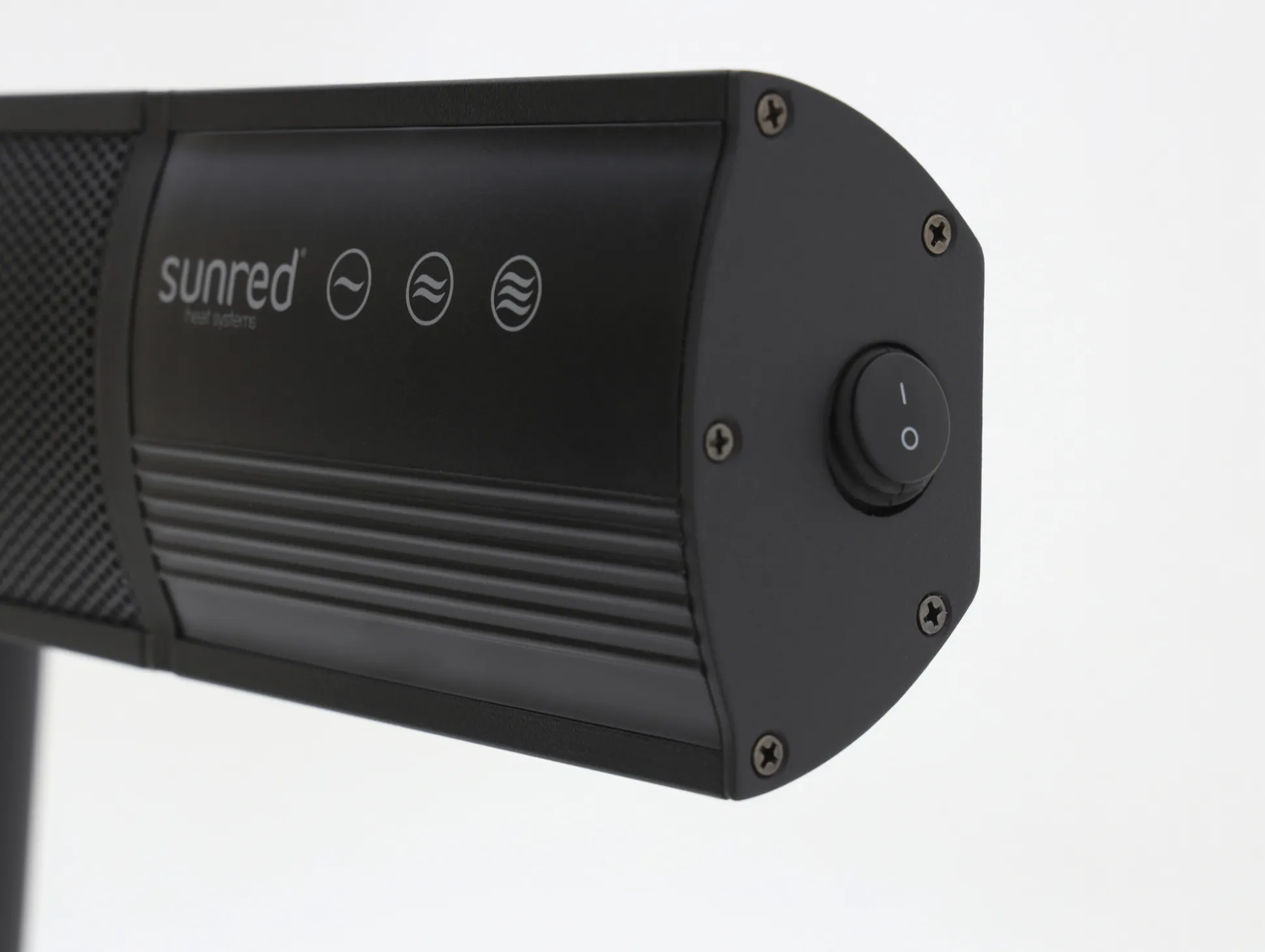 Sunred Dark staande terrasverwarmer 2500 Watt