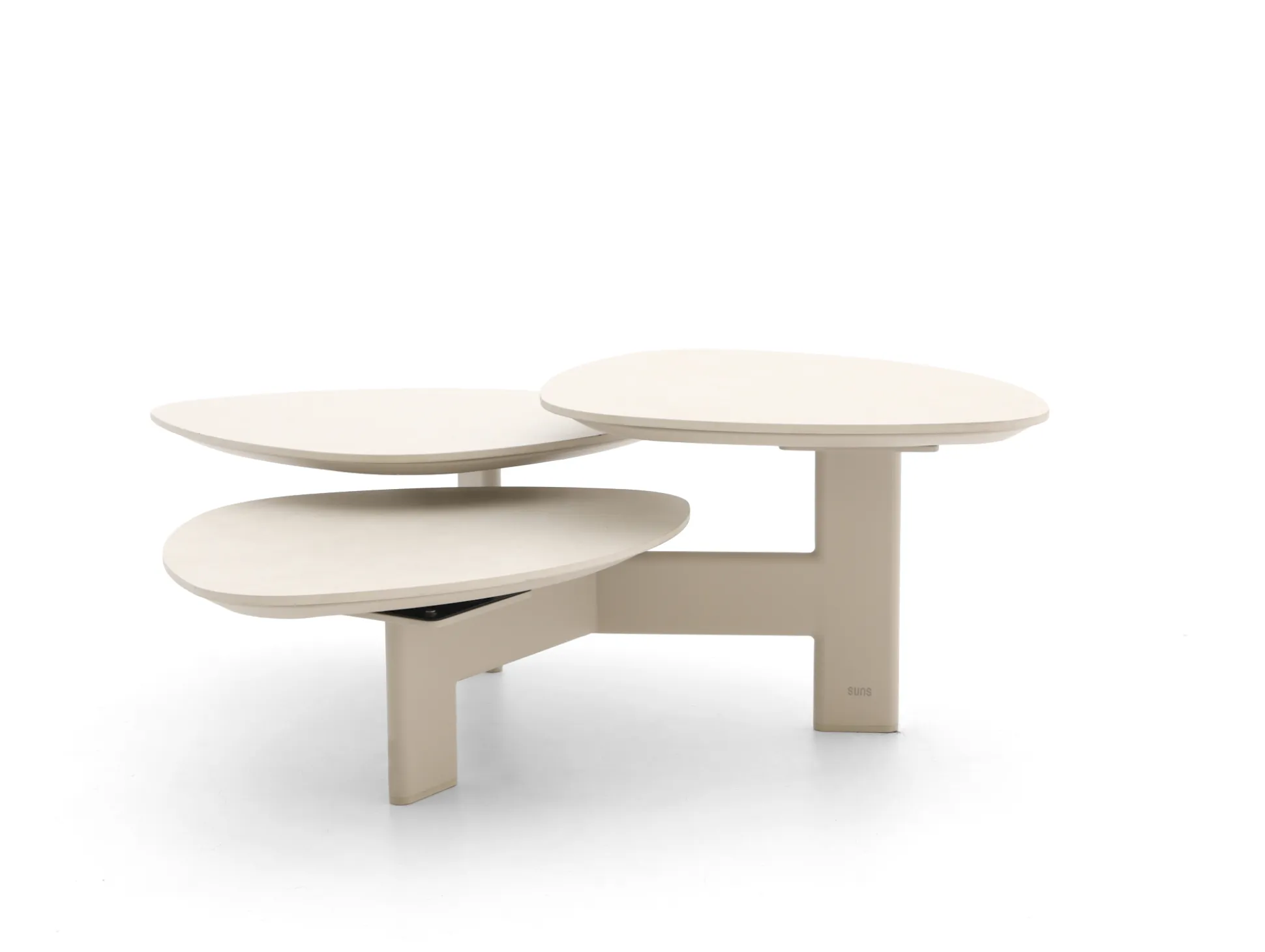 SUNS Casto butterfly lounge tuintafel 100x100x47cm draaibaar