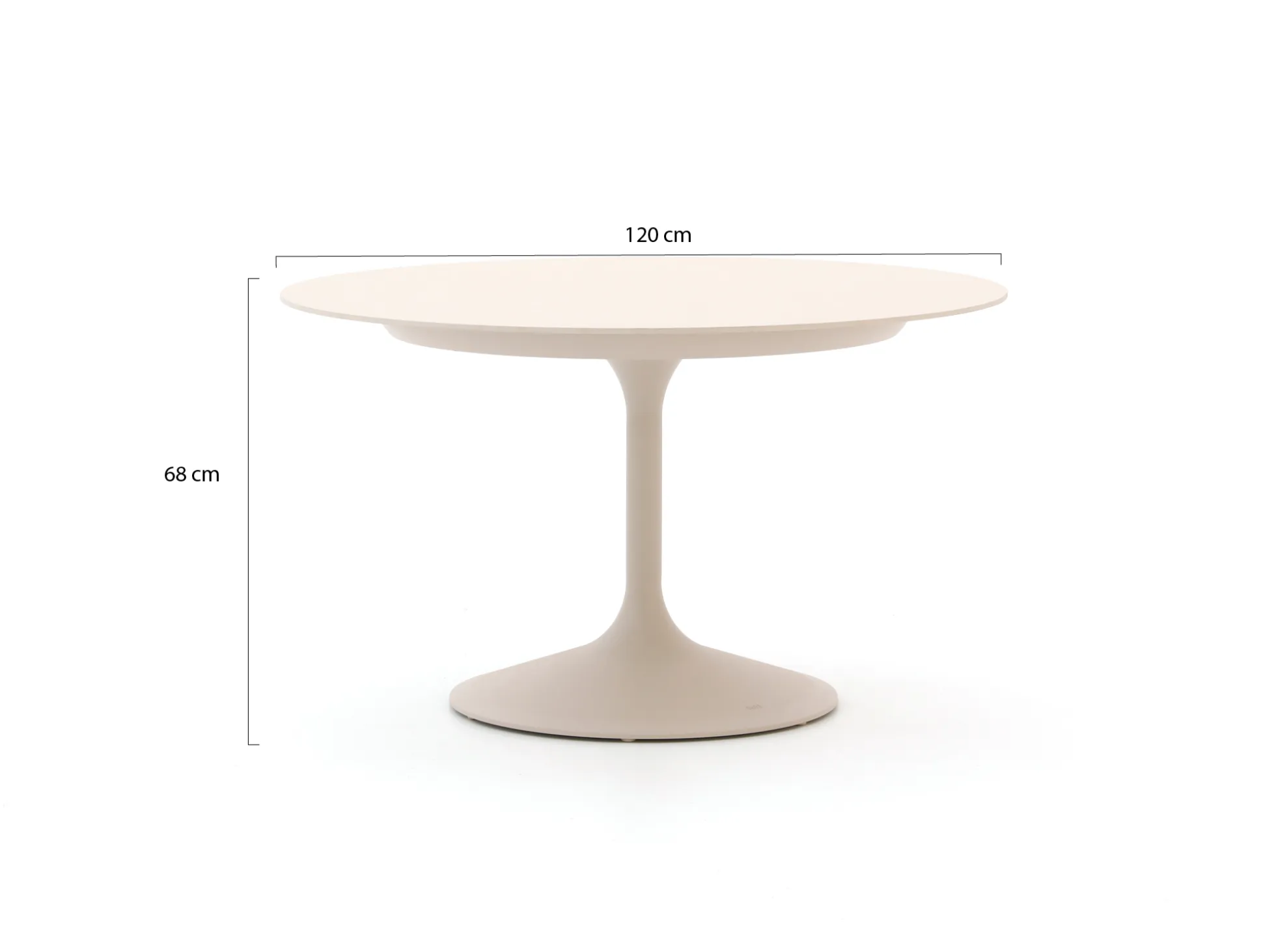 SUNS Casto/Nova ø120cm low dining tuinset 5-delig