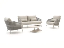 SUNS Dolce/Nova stoel-bank loungeset 5-delig