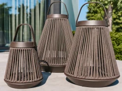 SUNS Eden L lantaarn solar ø 55,5cm (h: 81,4cm)