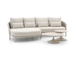SUNS Feroli/Nova chaise longue loungeset 4-delig rechts