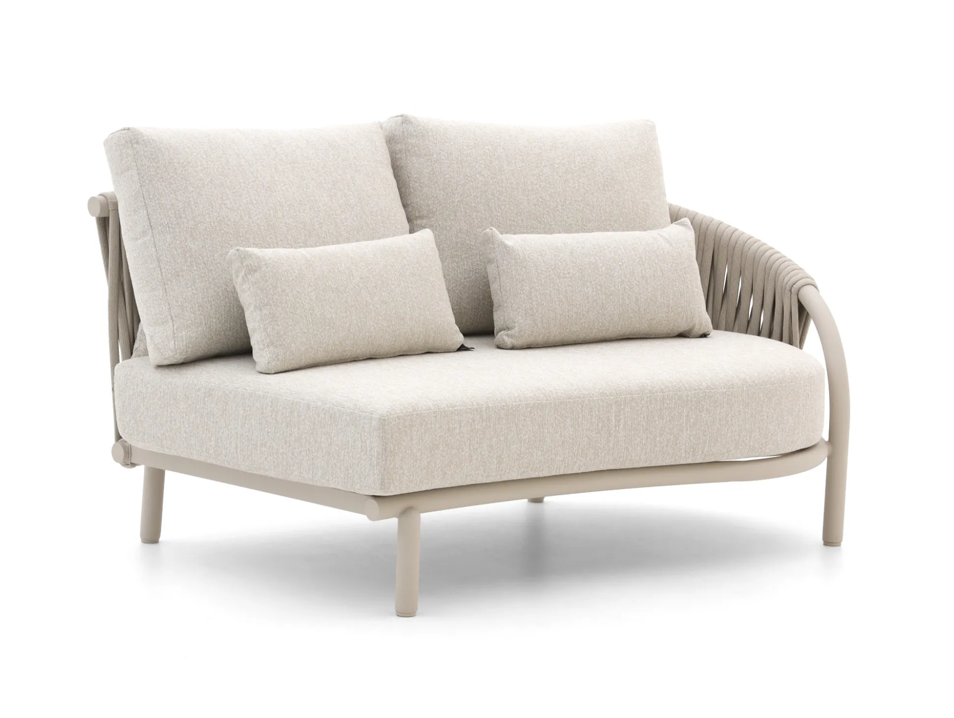 SUNS Feroli/Nova chaise longue loungeset 4-delig rechts