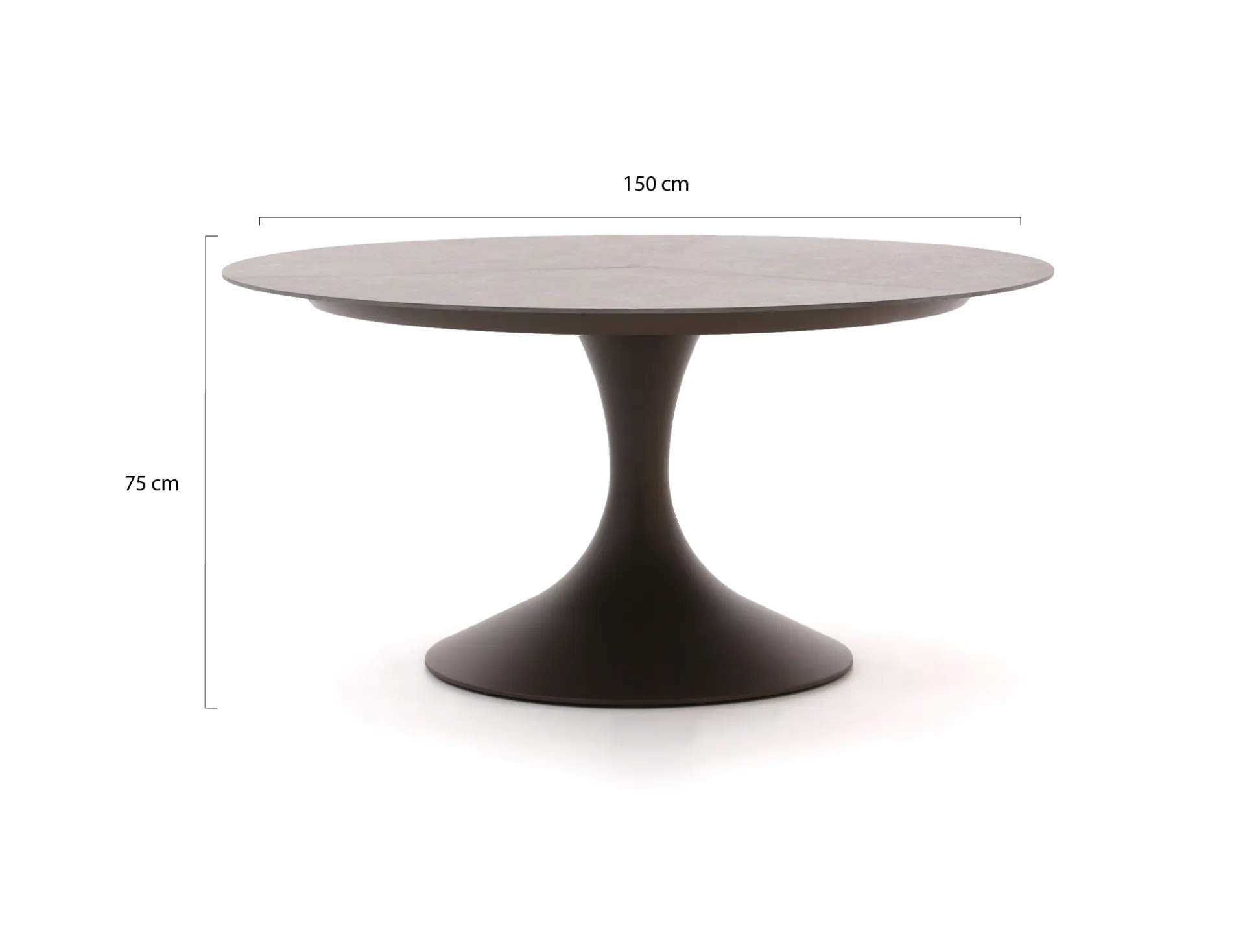 SUNS Nova dining tuintafel ø 150cm (h: 75cm)