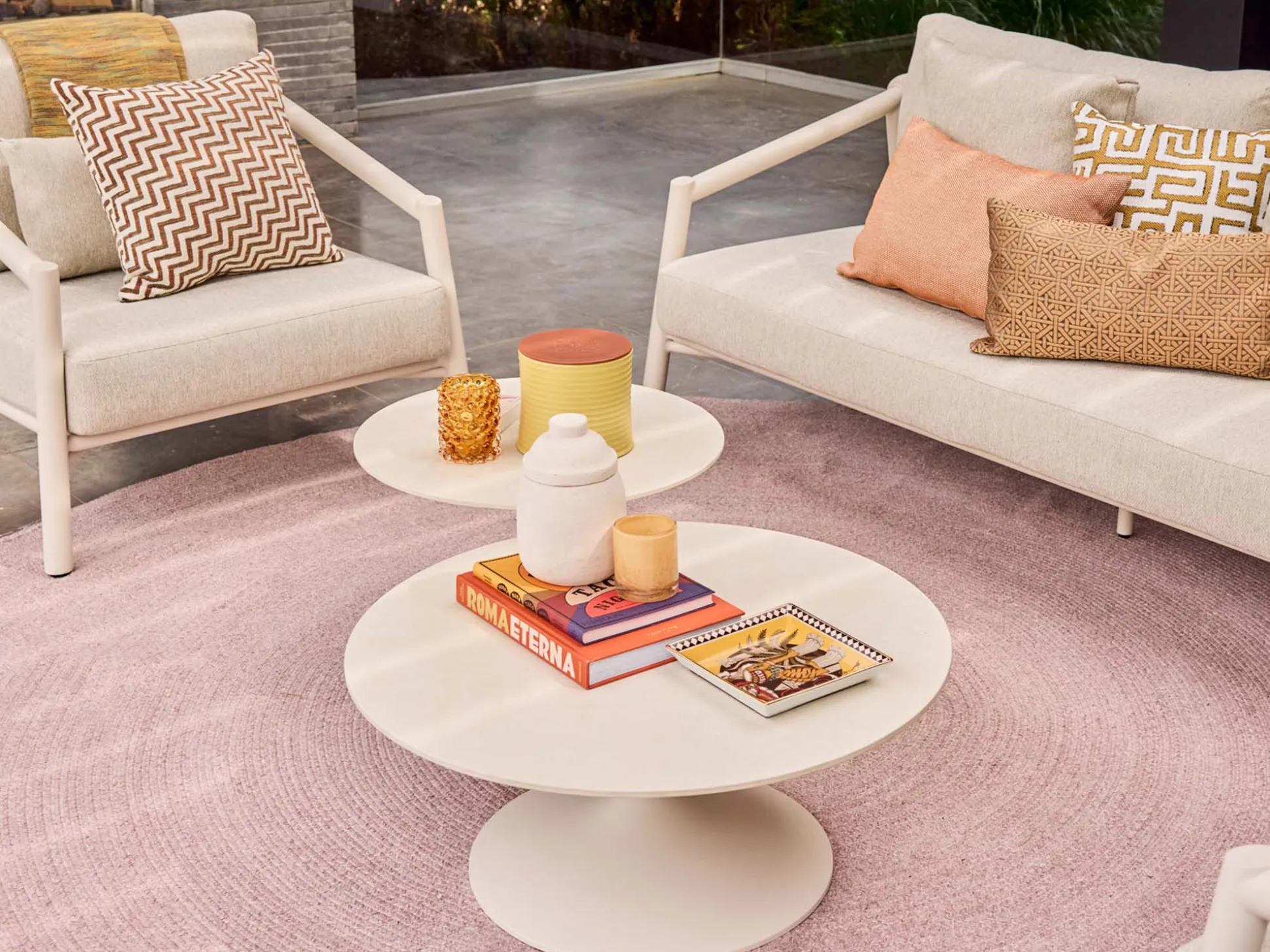 SUNS Nova lounge tuintafel ø 60cm (h: 40cm)