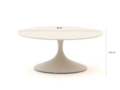 SUNS Nova lounge tuintafel ø 80cm (h: 34,5cm)