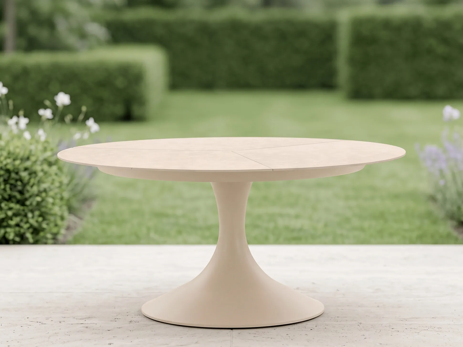 SUNS Nova low dining tuintafel ø 150cm (h: 68cm)