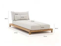 SUNS Portofino ligbed