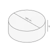 SUNS Tuinmeubelhoes R1 diningset ø 250cm (h: 87cm)