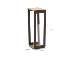 SUNS Zara L lantaarn 30x25x76cm
