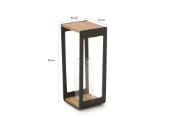 SUNS Zara M lantaarn 22x19x50cm