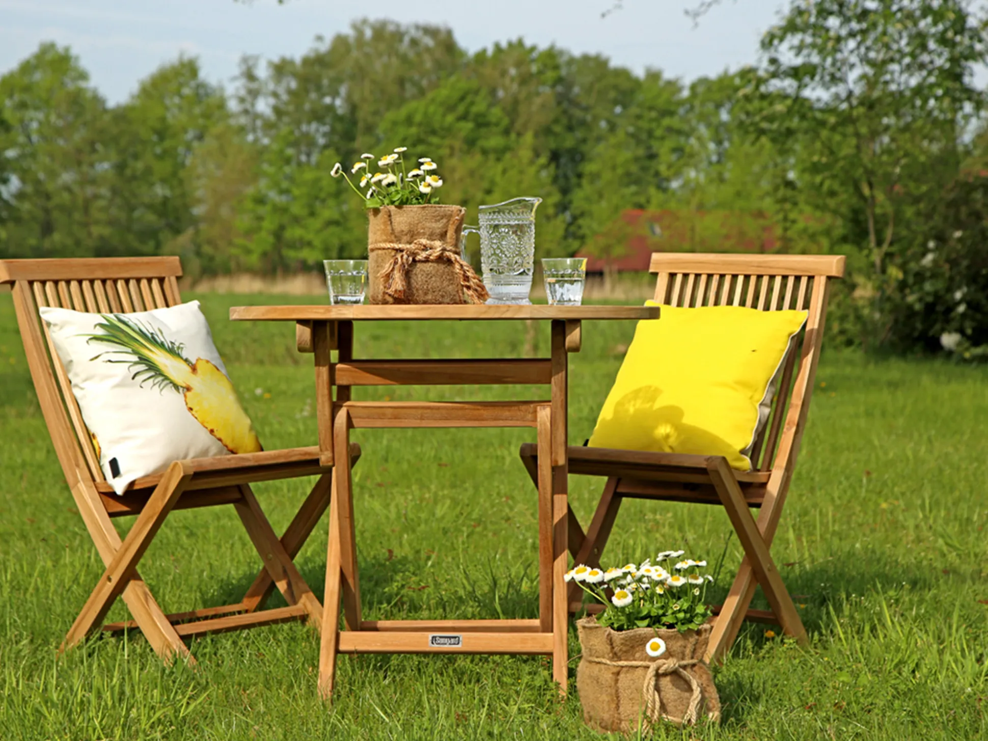Sunyard Country dining tuinstoel inklapbaar