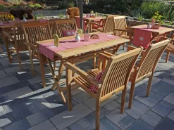 Sunyard Jakarta dining tuinstoel stapelbaar