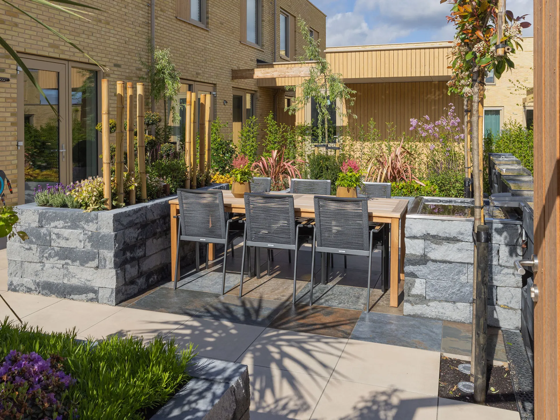 Sunyard Liverpool dining tuintafel 210x90cm