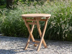 Sunyard Preston klaptafel ø 80cm (h:75cm)