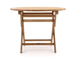 Sunyard Preston klaptafel ø 100cm (h:75cm)
